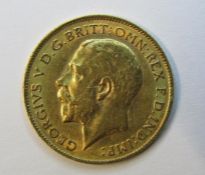 George V 1914 half sovereign