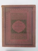 Book; An Artist in Egypt by Walter Tyndale, cloth bound and gilded,