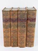 Book (4 vols) -' the History of England from the Accession of James the Second ' by Thomas