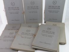 A quantity of the Art of the Illustrator folios issued by The Press Art School and numbering twenty