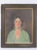 Portrait; Study of a young lady signed lower right B Buchanan 1930,