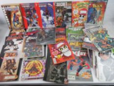 A collection of comic books - mostly Cat Woman.