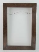 Georgian Rosewood Frame - a Rosewood veneered frame, 2 1/4inches ( 5.