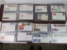 Four Albums of first day covers.