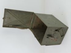 A tool box for German LeFH 10.5 artillery gun.