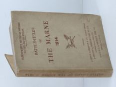 Book; 'Battlefields of the Marne 1914' published by Michelin in France, England and the USA,