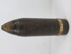 A WWII German Minenwerfer 75mm shell.