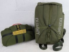 Two British Military parachute regiment training parachutes,