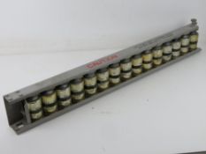 A British A.X. Sonar Echo charge clip.