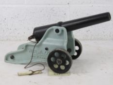 A deactivated 10 bore starting cannon. SN 498.