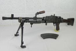 A deactivated Bren MKIII .303 light machine gun.