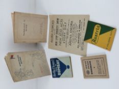 Assorted WWII soldier's guides and Allied Forces flyer inc 'Hello Chaps! This is Bombay'. Six items.