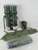 A Bren barrel bag, 81mm Carl Gustav twin transit tube,