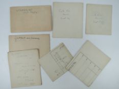 Six Ashanti Goldfields Corporation mine plans and prospects inc three Obuasi and Main Fissur plans