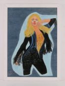 Frank Watkins; oil on canvas 'My Icon' framed 55.5 x 75.5cm.