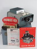 A Lumaplak Maxilite 300 Cool-lite 400 slide projector in 'as new' condition in case,