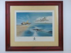 Signed print '50 Years Fly By' from an o