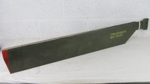 A USAF rear propeller rotor.