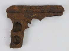 A WWII German relic CZ24 Pistol.