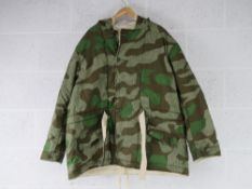A reproduction WWII German Winter parka