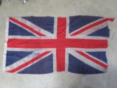 A WWII British Union Jack Flag.