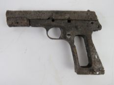 A WWII German Relic Vis Radum 35 Pistol.
