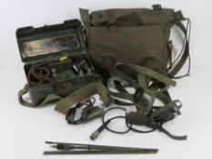 A quantity of British Military radio acc