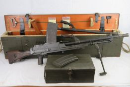 A deactivated Italian Bren in transit bo