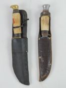 Two Bowie knives by William Rodgers.