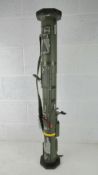 A deactivated AT4 ILaw M95 launcher. SN