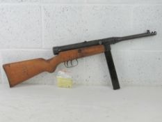A deactivated Beretta M38/44 SMG. smooth