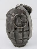 An inert No 36 grenade.