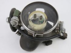 A USN divers mask dated 1966.