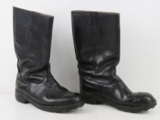 A pair of reproduction German army boots