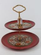 A 1970's style cake stand.