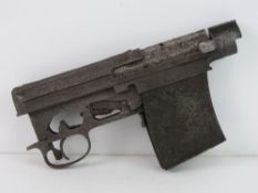 Battlefield Relic; a rare WWII Russian SVT40 Breech and Magazine.