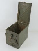 A tool box for German LeFH 10.5 artillery gun.