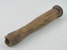 A handle for a WWII German M24 Stielhandgranate (stick grenade).