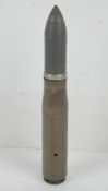 A WWII German inert 20mm flak round dated 1943.