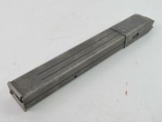 A WWII German MP38-MP40 SMG Stick Magazine having makers mark upon.