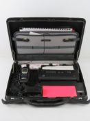 PM70 Mobile Fax and Phone in American Tourist case.