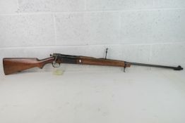 A deactivated Krag Jorgenson 6.5mm Calibre rifle, dated 1904, Krag manufacture, with certificate.