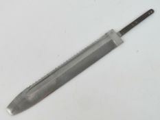A WWII German Red Cross Dagger Blade, makers mark GES. GESCHUTZT.
