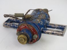 An inert 952 MkI British multi roll fuse, with stencilling; 'do not turn these screws'. Dated 1981.