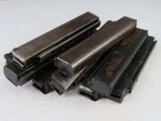 A quantity of Thompson SMG magazines. Ten items.