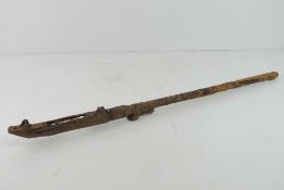 Battlefield Relic; a Russian Mosin Nagant Carbine.