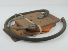 An RAF Lancaster dinghy foot pump.