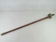 A 1854 Pattern British Army Officers sword and scabbard.