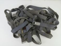 Twelve Blue AK SMG Slings.