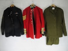 British Army No2 Dress uniform, Scots Guards band tunic, Scots Guards No1 Dress,